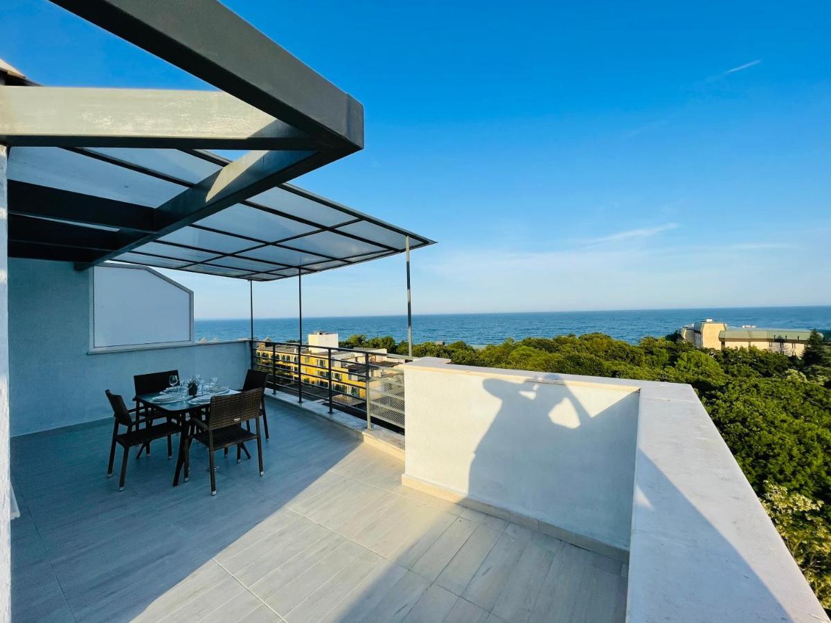 Appartamento Sea Тerrace Aquamarine Golden Sands Esterno foto