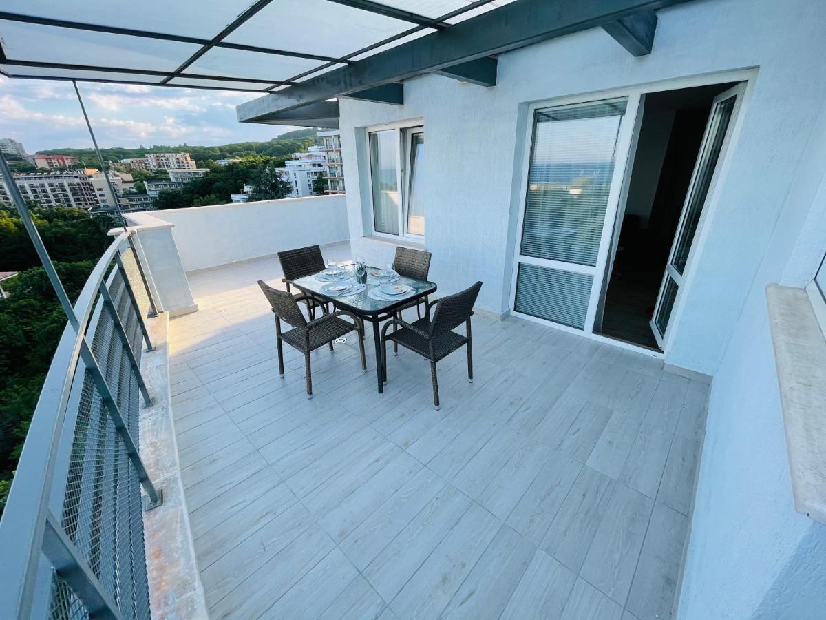 Appartamento Sea Тerrace Aquamarine Golden Sands Esterno foto
